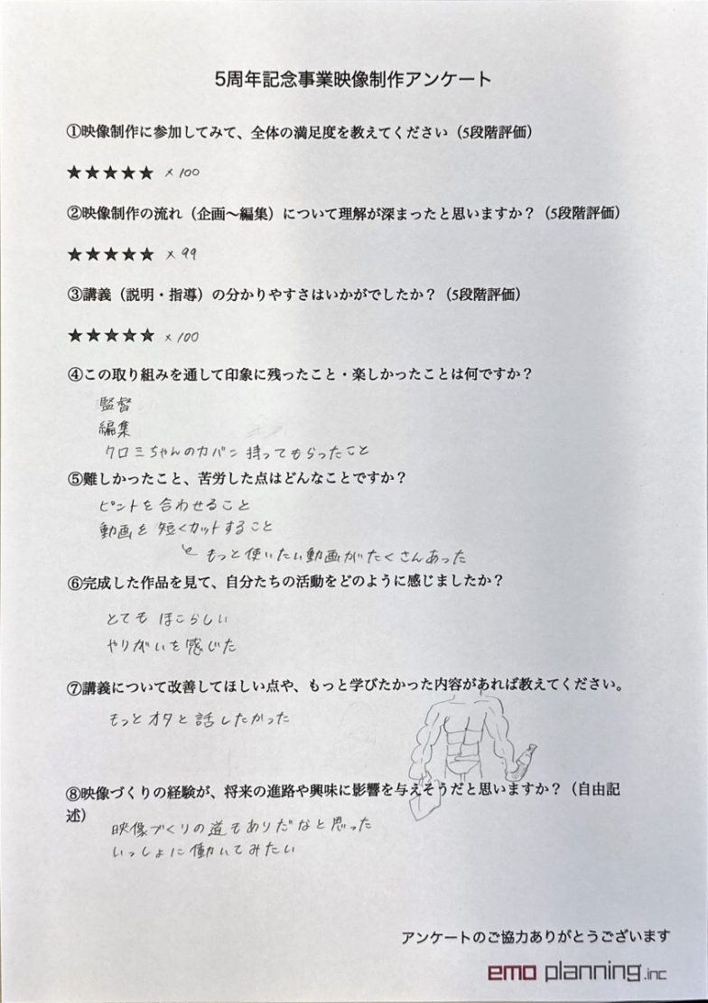 桐生市の高等学校様の周年記念PR 映像制作